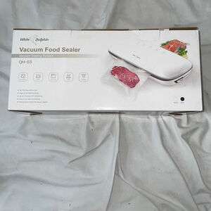White Dolphin Black color Vacuum Food Sealer One Size